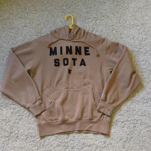 Blue 84 Tops Minnesota Blue84 Hoodie Size Small Taupe Poshmark